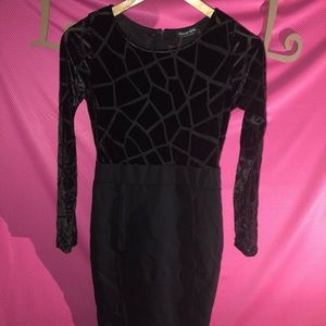 Gorgeous Fashion Nova Black Dress
